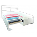 Postel LUCIA BOXSPRING, 200x200 cm