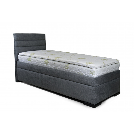 Postel  VENETO BOXSPRING, s krátkým čelem