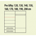 Šatní skříň DUO, v. 240 cm